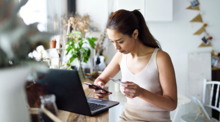 How to use a debit card online